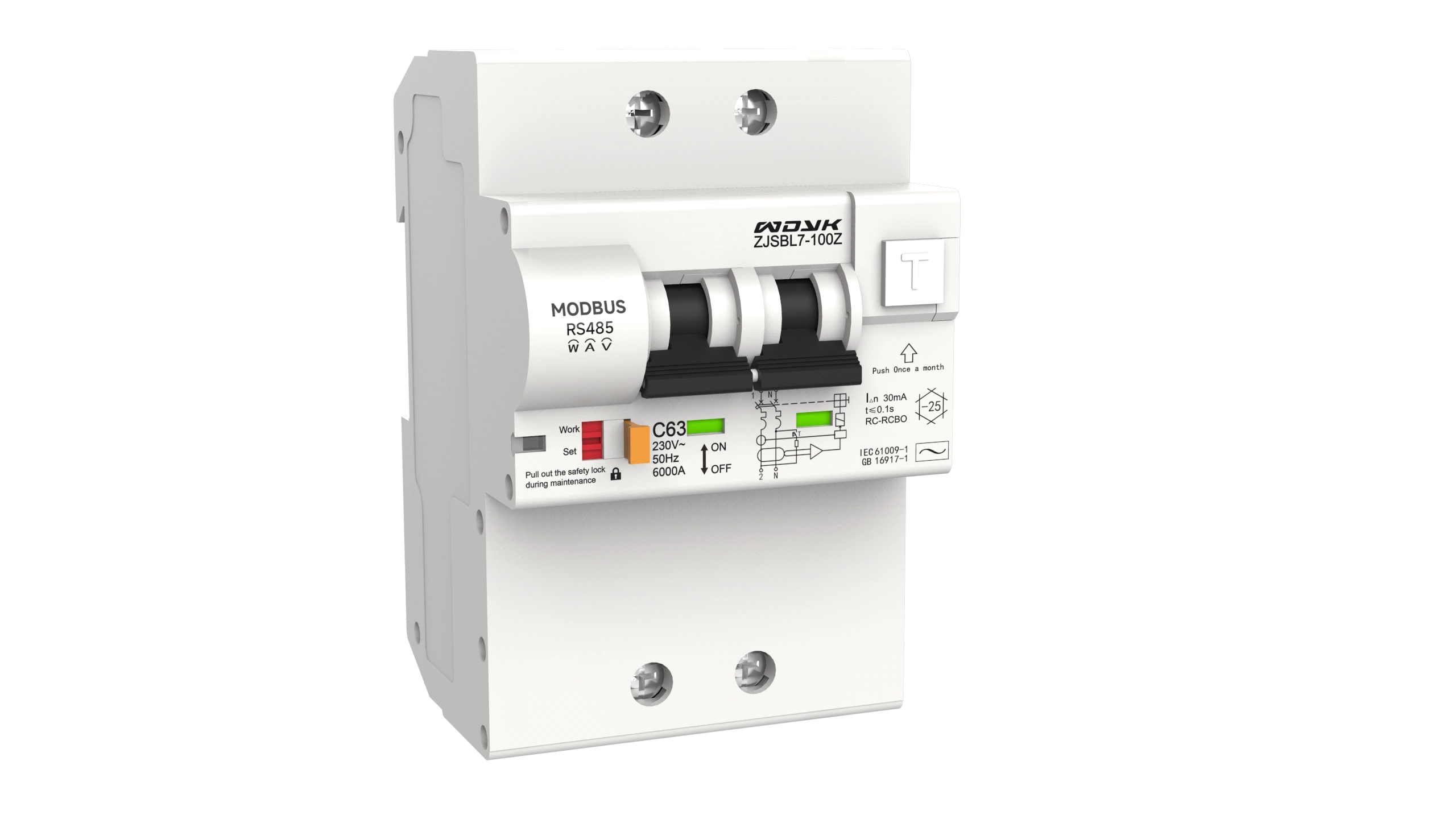 Monitoring RS485 Circuit Breaker
